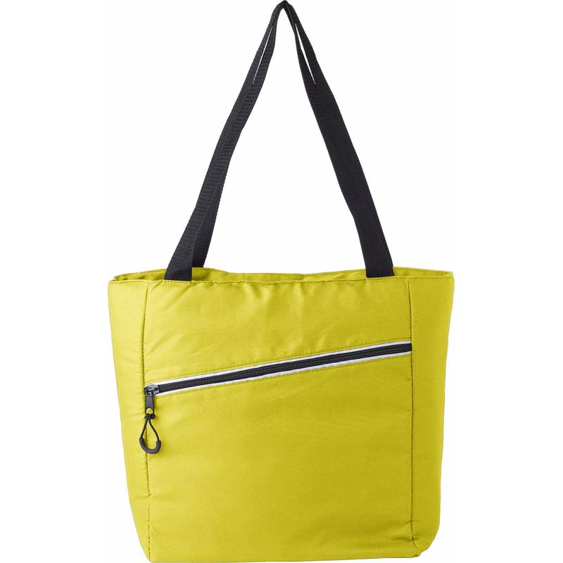 PEORIA Chladiaca taška z pongee 75D materiálu, žltá PEORIA Chladiaca taška z pongee 75D materiálu, žltá